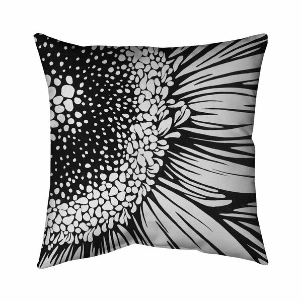 Fondo 20 x 20 in. Gerbera Flower-Double Sided Print Indoor Pillow FO2794233